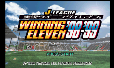 J. League Jikkyou Winning Eleven '98-'99